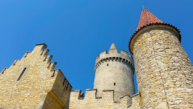 Kokor&iacute;n Castle in Central Bohemia, Czech Republic