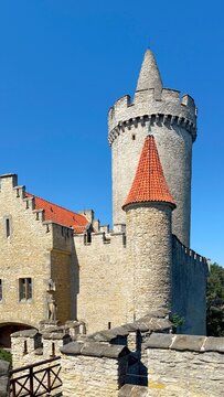 Kokor&iacute;n Castle in Central Bohemia, Czech Republic