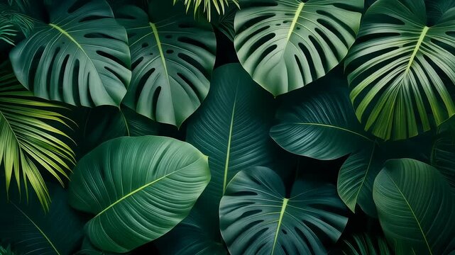 pattern, leaf, seamless,