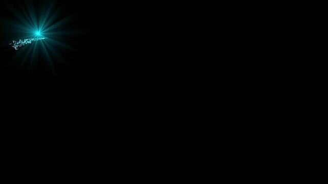 with shining single diamond glitter stream, black background,abstract anime style powerful firework line star.4k Luxury white glitter sparkles line trail glowing light effect