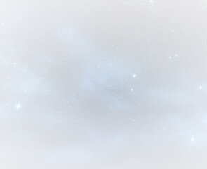 Fototapeta premium Realistic galaxy sky png with bright starlight, nebula clouds, cosmic universe view and dark space wallpaper texture.