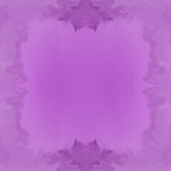 Purple background with a floral frame  © Soumaya