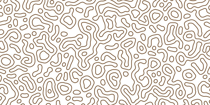 Brown background with flowing organic lines and chaotic patterns. elegant art