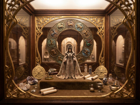 Zodiac / Le Zodiaque Wide Environmental Miniature Diorama