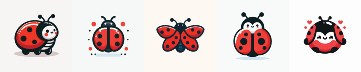 Fototapeta premium Ladybug Vector Illustration
