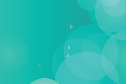 Abstract gradient circles with subtle binary code in teal and light tones soft