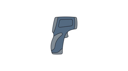 Infrared Thermometer Vector Illustration © winih