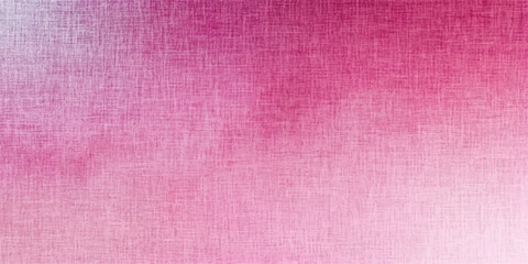 Fototapeta premium A textured abstract background with a gradient of soft pink and white hues, reminiscent of watercolor washes and subtle fabric weave, creating a gentle and ethereal atmosphere.