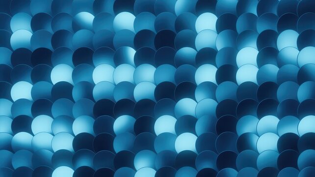 Abstract blue sequin background texture