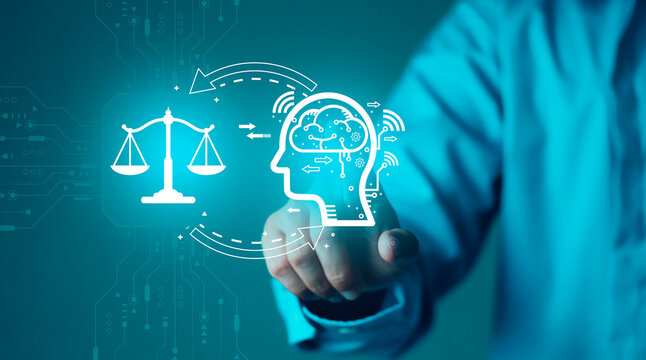 Legal approval and authorization concept, law enforcement, decision making, contract approval, legal validation, compliance process and corporate governance system. judge gavel and check mark icon.