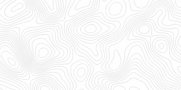 seamless White topography map location. discovery spiral line vector topo map design background. topography hiking world grid wave Topographic map geographic line texture.