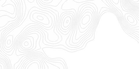 seamless paper white area landscape location discovery spiral line. vector topo map design background. abstract hiking topography world grid wave Topographic map geographic line texture. © haven lklkj11