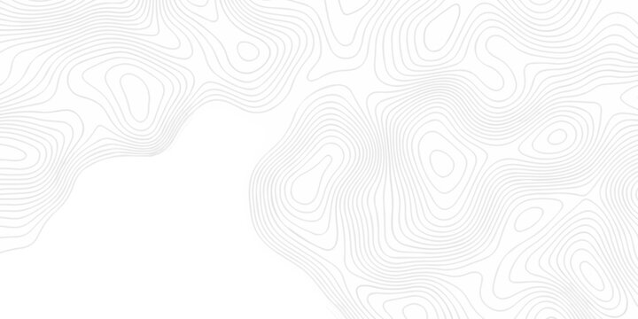 seamless White topography map location. discovery spiral line vector topo map design background. topography hiking world grid wave Topographic map geographic line texture.