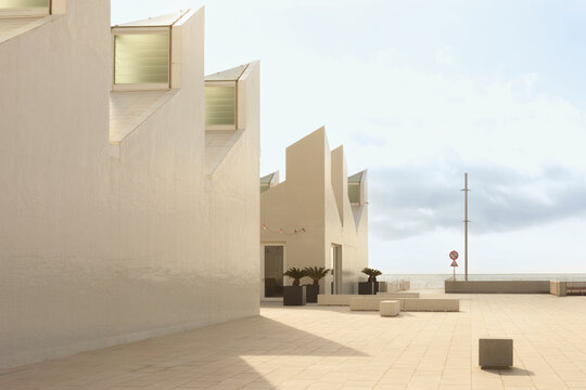 Modern Architecture Stands by the Coast 