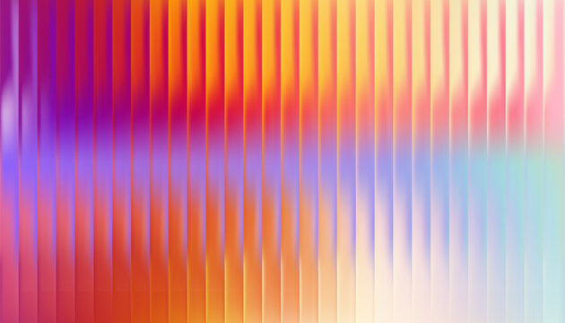 Vector Blue gradient background. Ribbed glass texture.