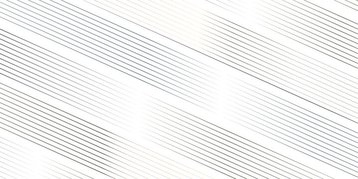 Vector seamless oblique, stripe diagonal stylish wave grid thin technology fabric line texture pattern. geometric fabric stripe line black and gray gradient beautiful repeat design.