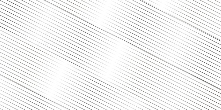 Vector seamless oblique, stripe diagonal stylish wave grid thin technology fabric line texture pattern. geometric fabric stripe line black and gray gradient beautiful repeat design.