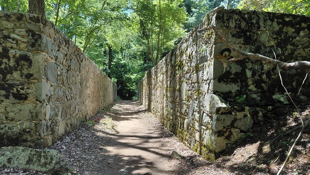The remainder of the old mill