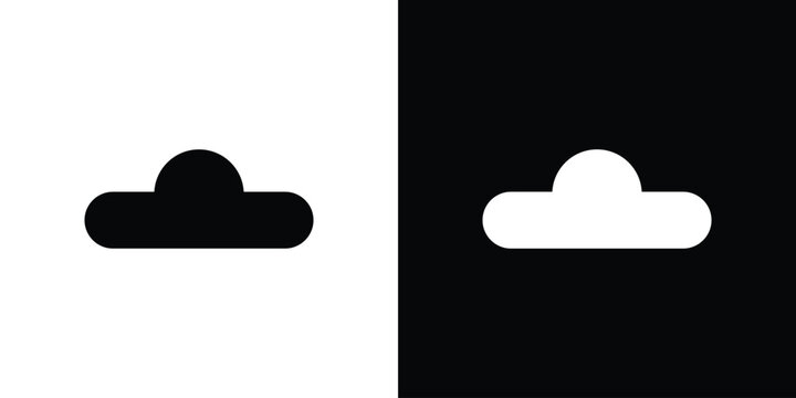 Euro hook icon logo for designer or illustrator.