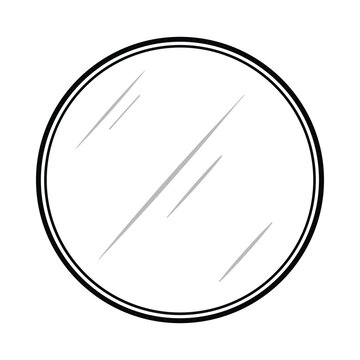 Glass circular cover for mechanical temperature controller