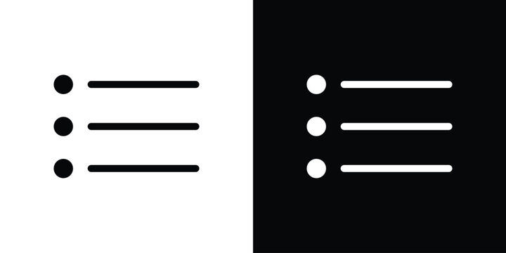 Menu icon logo for designer or illustrator.