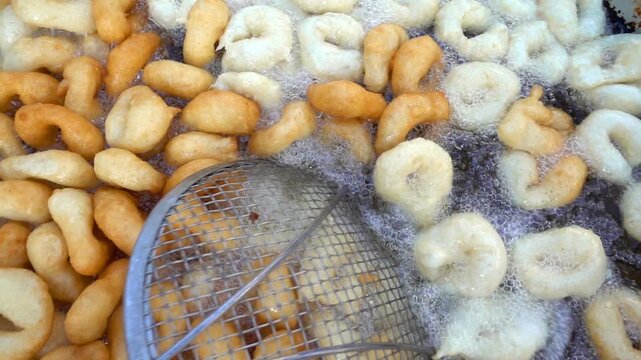 Turkish Simit Bread Rings And Pastries