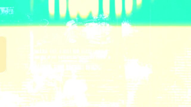 Glitchy Retro Film Overlays.Abstract grunge texture, neon light leaks, and distorted text video effect.