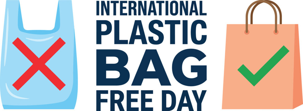 International plastic bag free day ditch single use plastic bags for a sustainable future
