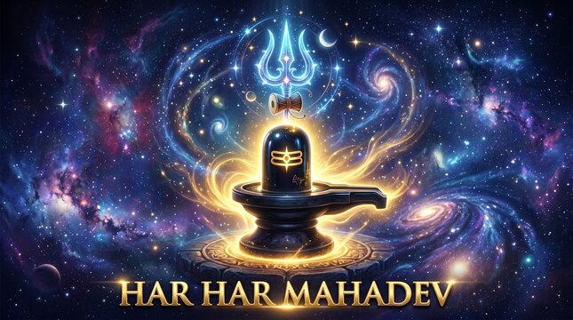 Mahakal Lord Shiva Shiv Shankar Trishul Damru Shivling Shravan Maas Pradosh Vrat Hindu Festival Art work Shiva Shiv Shankar Mahadev Mahakal Shivling Maha Shivratri Sawan Somwar Pradosh Vrat Hindu