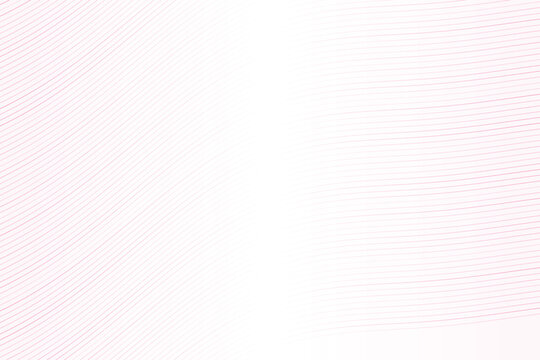Pink wavy parallel lines forming a gradient pattern on a white background, minimalist waves