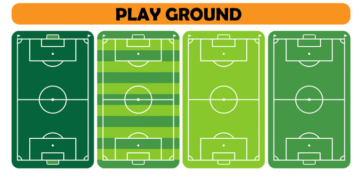 Soccer field playground designs for live matches today