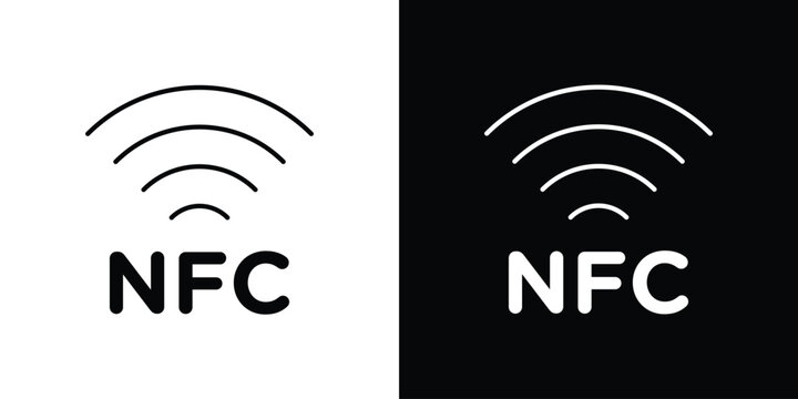 NFC icon line glyph pack