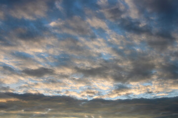 Fototapeta premium The mysterious palette of heaven