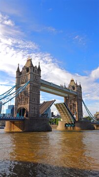 Opening of the Tower Bridge - London. A timeless landmark at the heart of the City of London