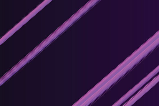 Three diagonal purple brush streaks with fine parallel lines on a dark deep violet background
