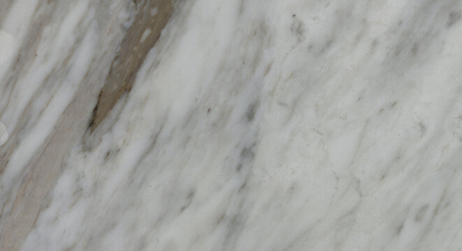 Luxurious white Carrara statuaries marble texture background. Calacatta glossy marble with grey streaks. Luxury White Marble texture background vector. Panoramic Marbling texture design.