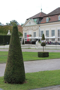baroque palace (lower belvedere) in vienna in austria 