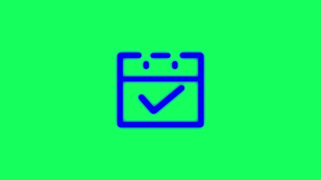 File and notepad icon animation showing note taking and productivity file animation.