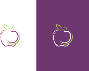 Obraz premium vector illustration of an apple