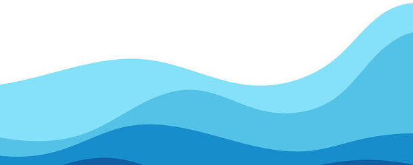 Fototapeta premium abstract blue wave background