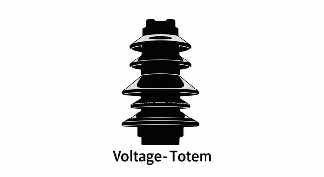 High voltage insulator providing electrical safety and power transmission