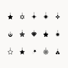Fototapeta premium vector set of halloween elements