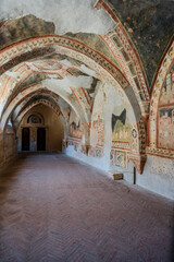 Fototapeta premium Subiaco. The Monastery of Saint Scholastica
