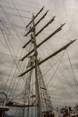 Fototapeta premium The world's largest sailing brigantine: Nave Italia