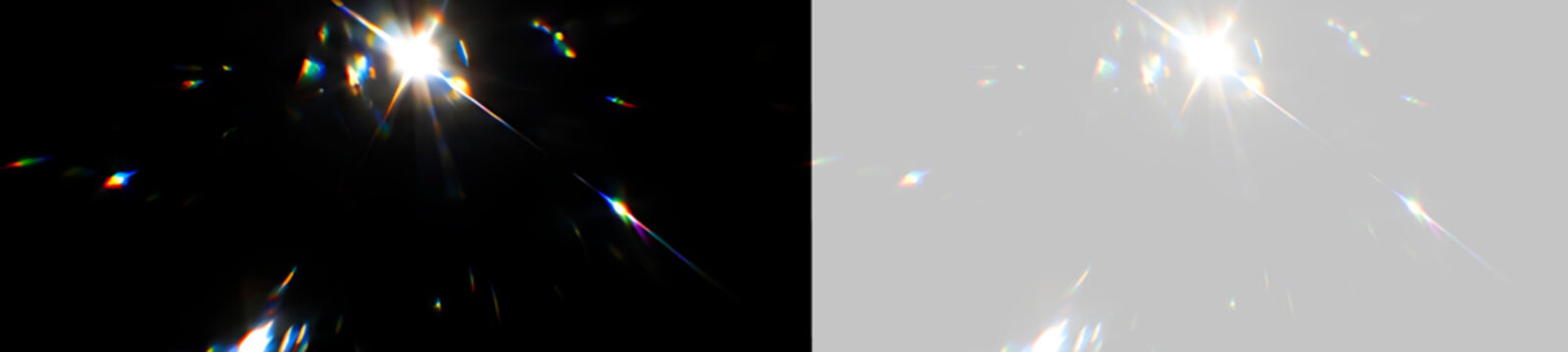 Fantasy Crystal Aura PNG Displaying Luminous Multicolor Reflections And Soft Holographic Energy Effects