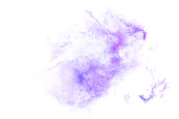 Abstract Blue Purple Nebula Cloud PNG Transparent Background, Cosmic Galaxy Dust and Space Energy Effect © Kliwon