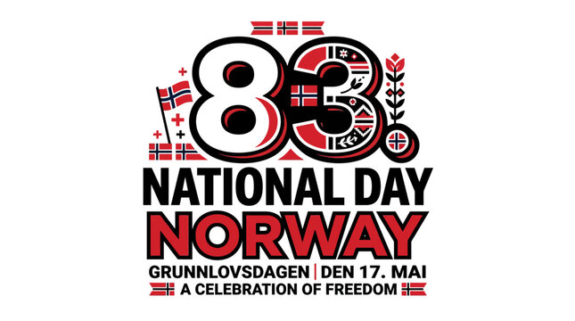 Norway National Day 83rd Celebration - Freedom, May 17th