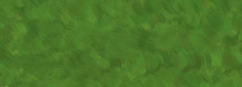 Vibrant green grass texture oil paint background, abstract nature field concept illustration with thick acrylic brush strokes