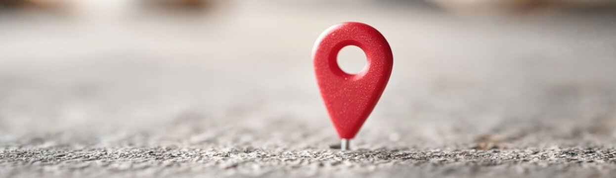 pin in map for gps mapping, navigation, and geolocation