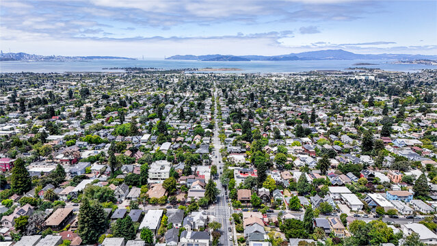 drone photos of the bay area, Oakland Berkeley richmond Ca 